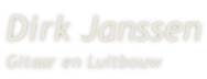 Dirk Janssen Gitaar en Luitbouw